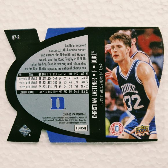 Duke Blue Devils 4 Card Lot - CBKBL [5_3_2] - Picture 3 of 9